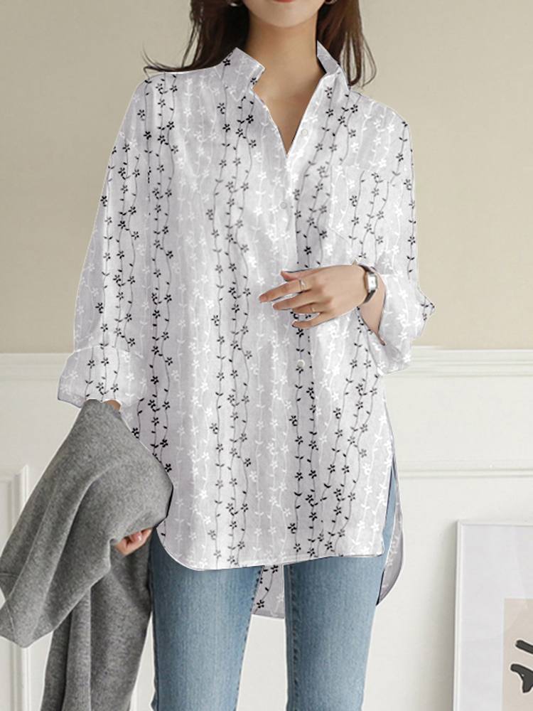 חולצת ערב בגזרת אוברסייז טוניקה - Blusa